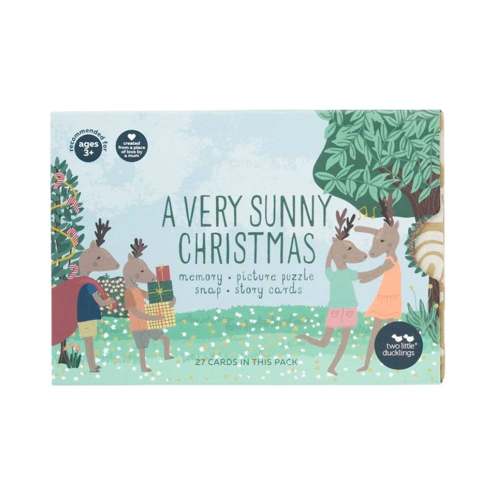A Very Sunny Christmas Flash Cards for Kids Australia