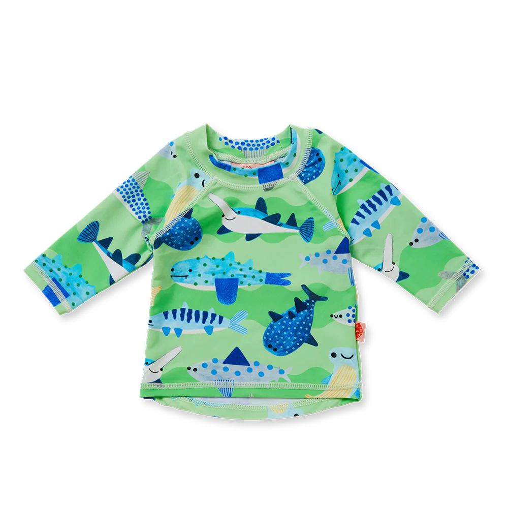 Halcyon Nights Fintastic Rash Vest | Charming Baby & Toddler Clothes ...