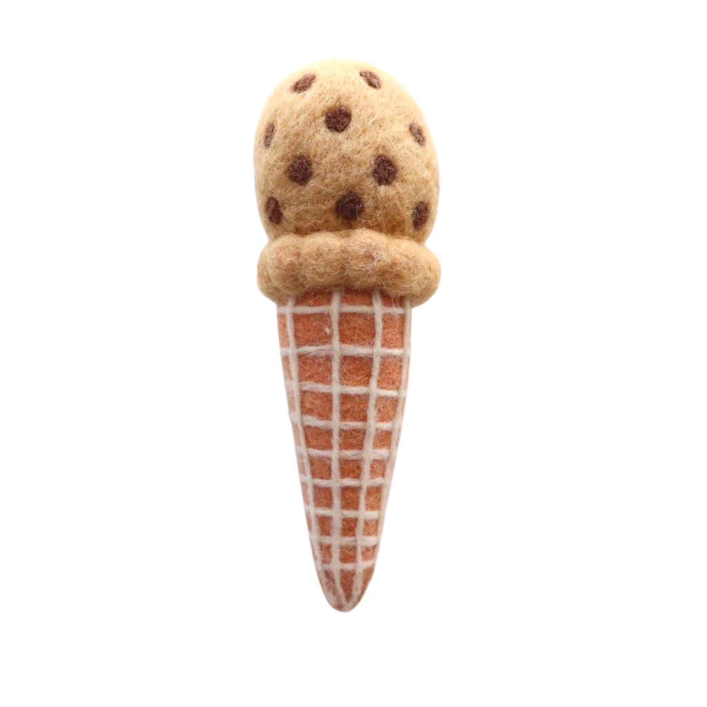 Felt Ice Cream Cookies & Cream Food Toy for Kids