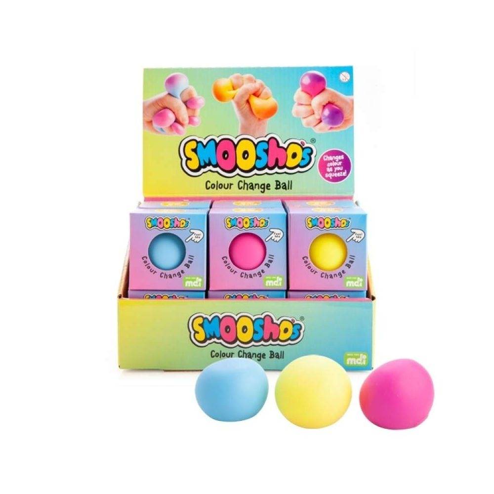 Smooshos Squeeze Squishy Bright Colour Change Ball 