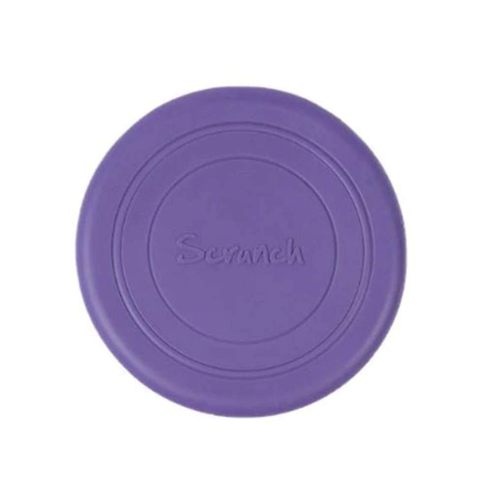 Scrunch Disc Flying Frisbee - Dark Purple Outdoor Play for Kids