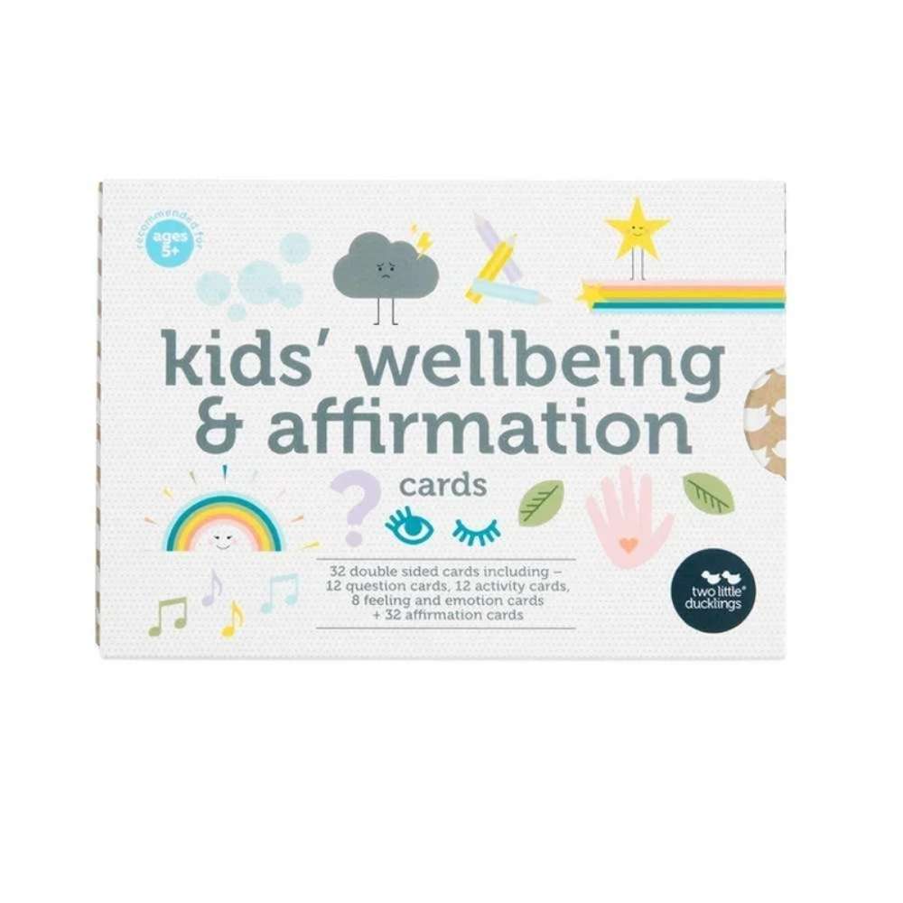 Kid's Wellbeing and Affirmation Flash Cards for Kids Australia