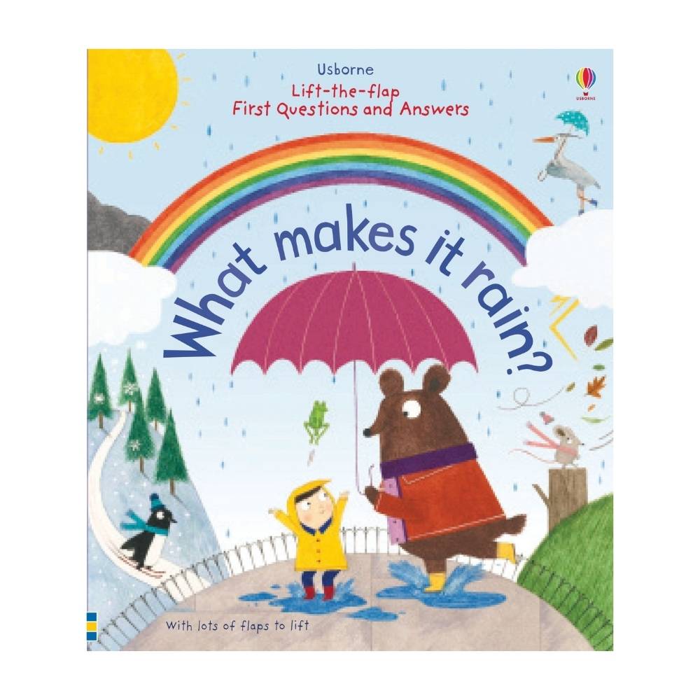 Lift-the-Flap First Questions & Answers: What makes it rain? Books for Kids Australia