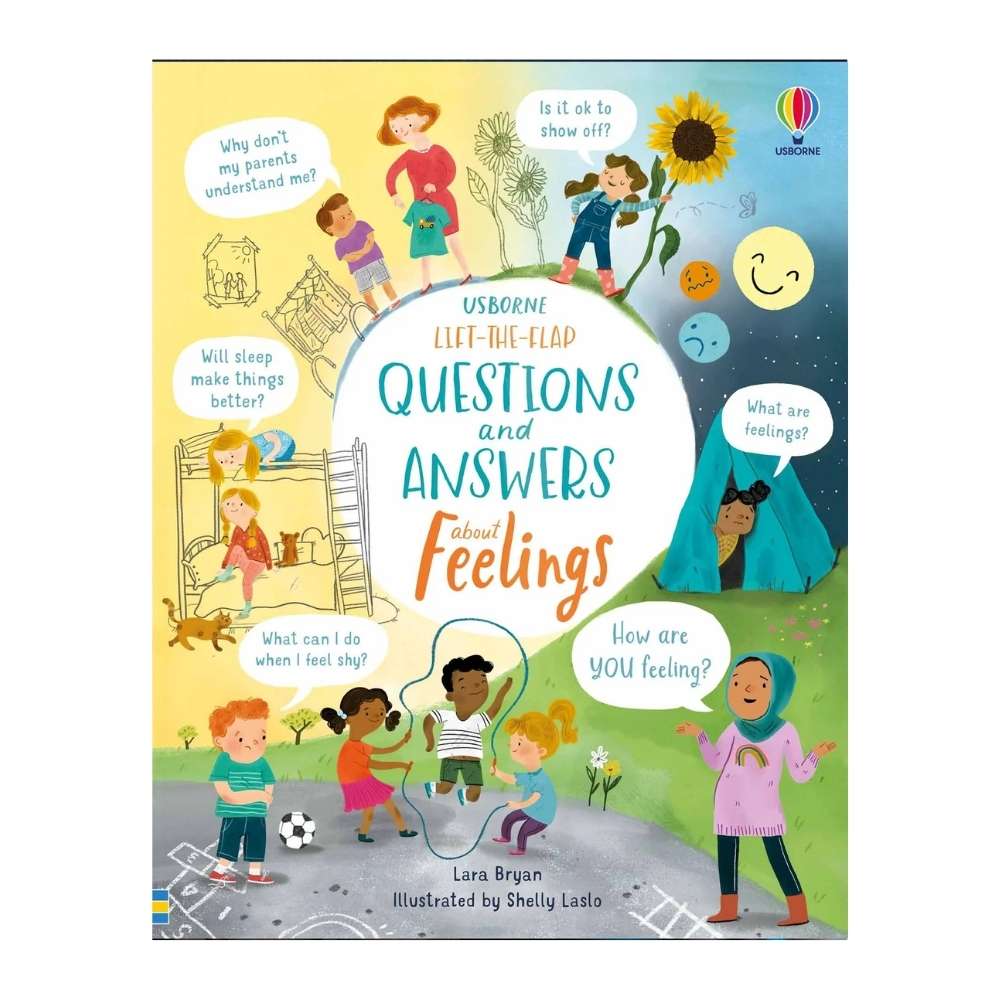 Lift-the-Flap Questions and Answers About Feelings Books for Kids Australia
