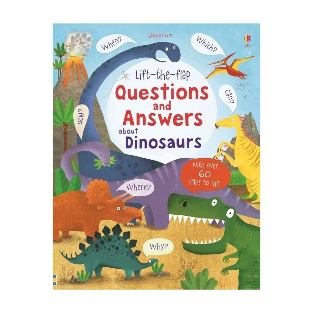 Lift-the-Flap Questions and Answers About Dinosaurs Books for Kids Australia