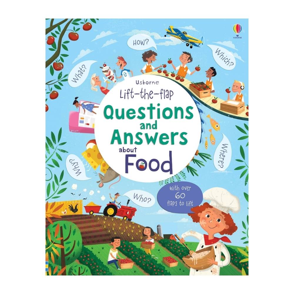 Lift-the-Flap Questions and Answers about Food Books for Kids Australia