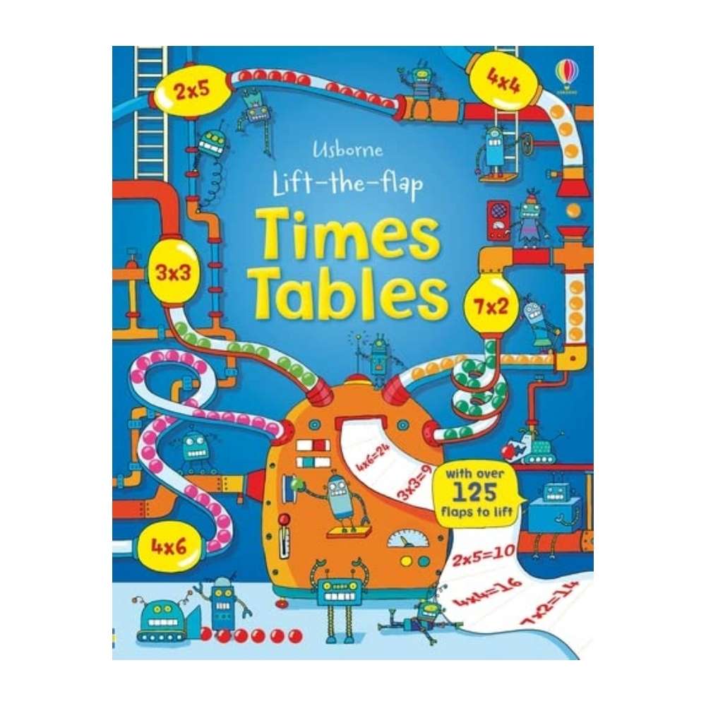 Usborne Lift-the-Flap Times Tables Books for Kids Australia