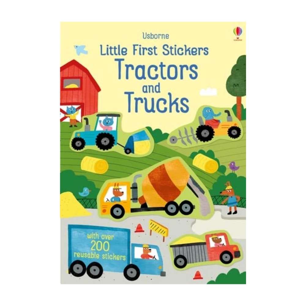 Little First Stickers - Tractors and Trucks Books for Kids Australia