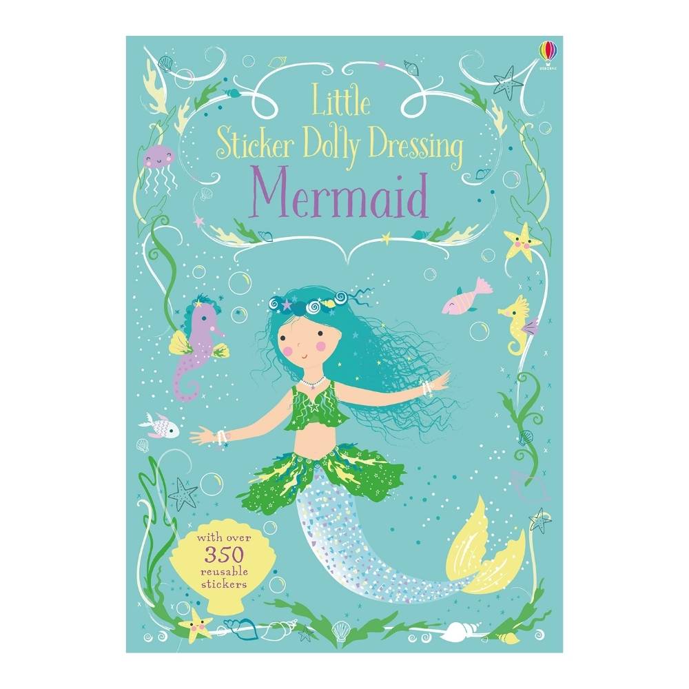 Little Sticker Dolly Dressing Mermaid Books for Kids Australia
