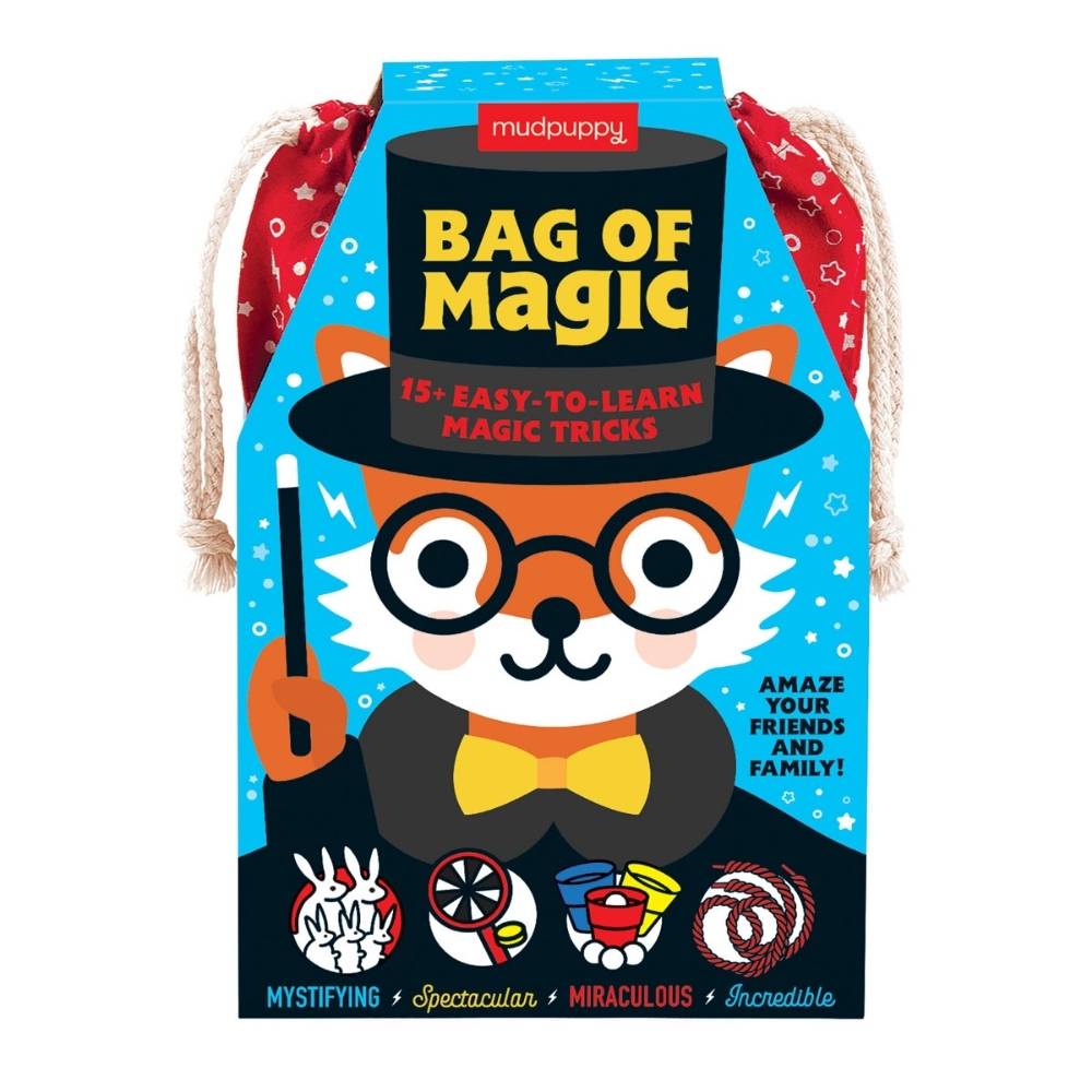  Mudpuppy Bag of Magic 15+ Easy to Learn Tricks | Perfect for beginner magicians  Magic toy for Kids Australia