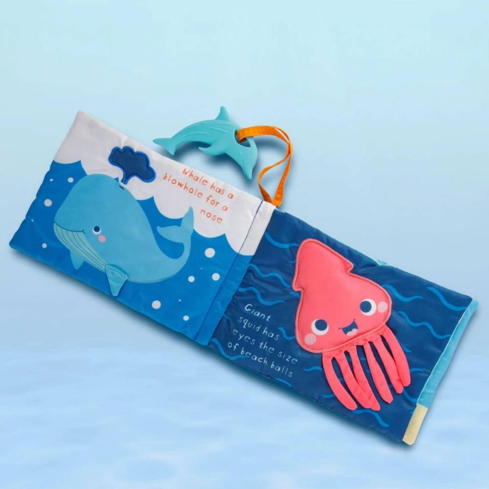 Touch and Flip Coral Reef Eco-Sensory Book for Babies and Toddler Australia