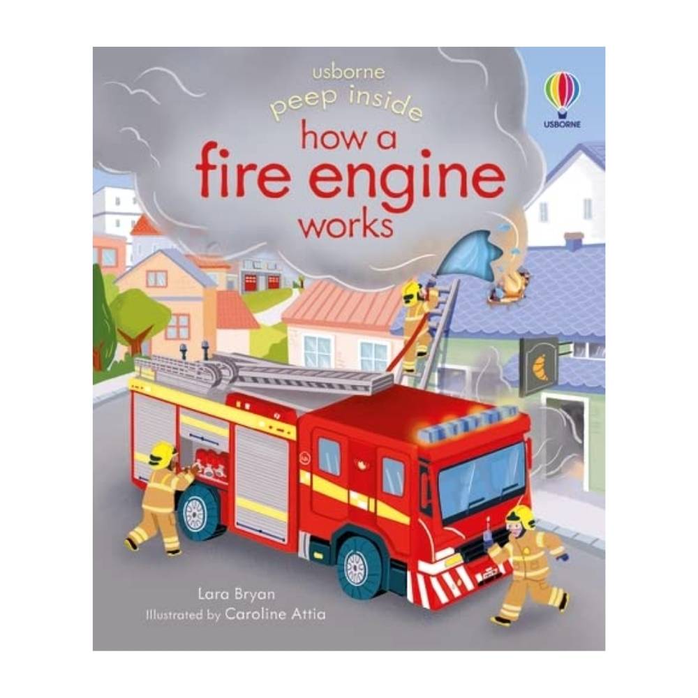 Peep Inside How a Fire Engine Works Books for Kids Australia