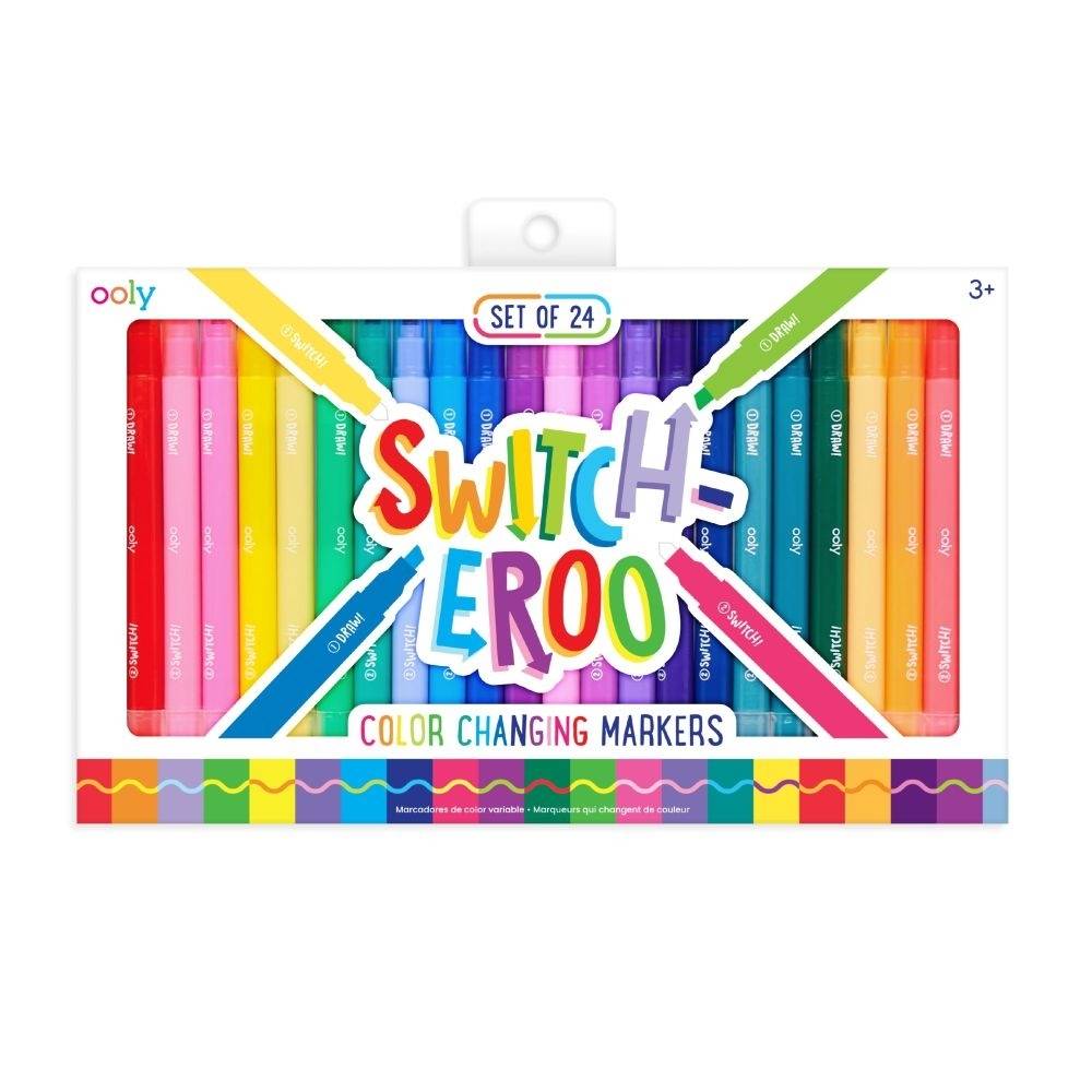 Switcheroo Colour Changing Markers - Set of 24 Colouring for Kids Australia